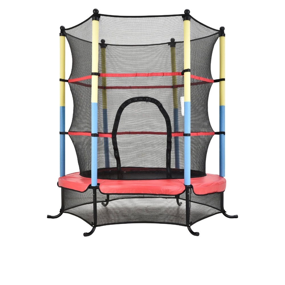 55” kids trampoline with net